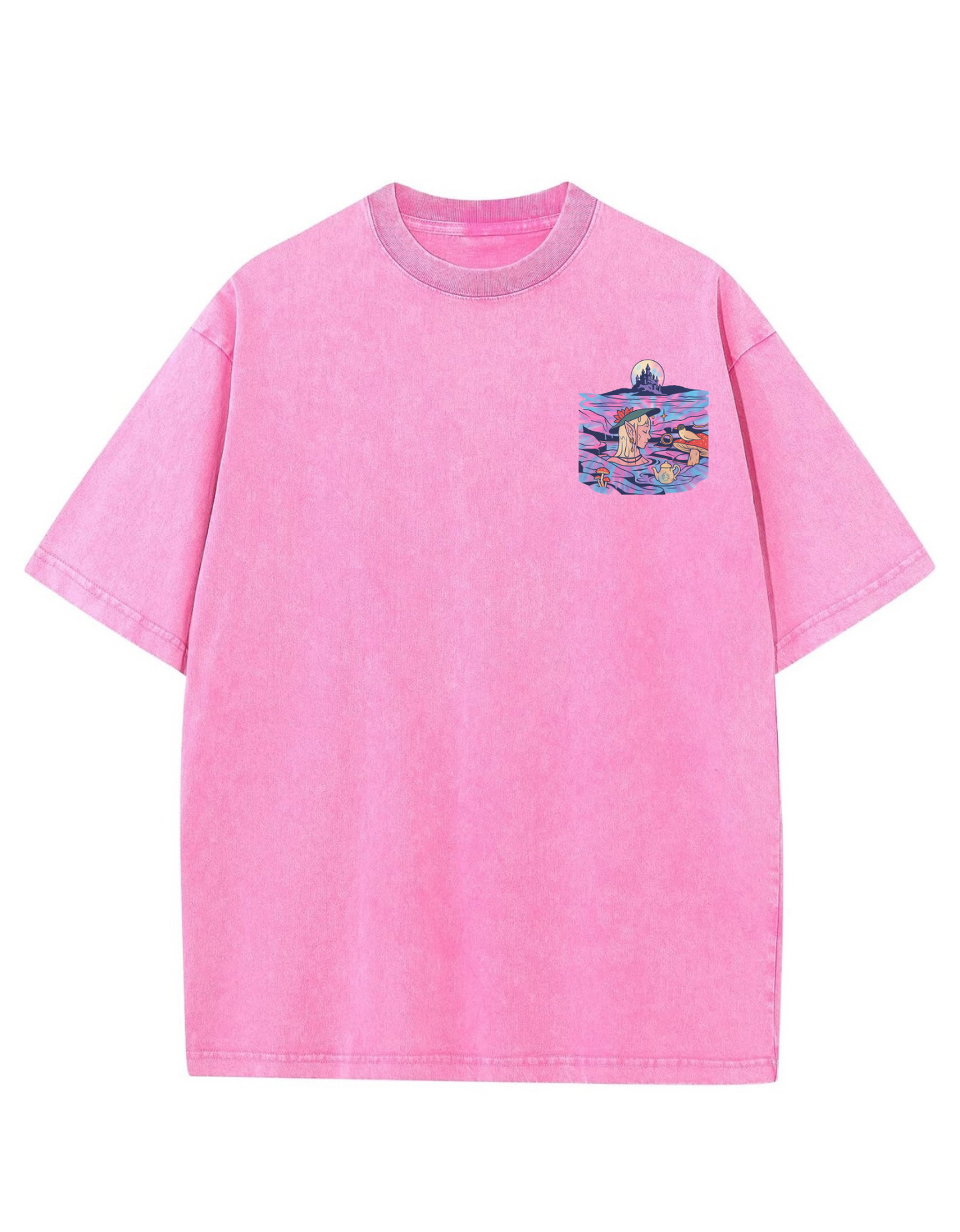 Pink Retro Anime