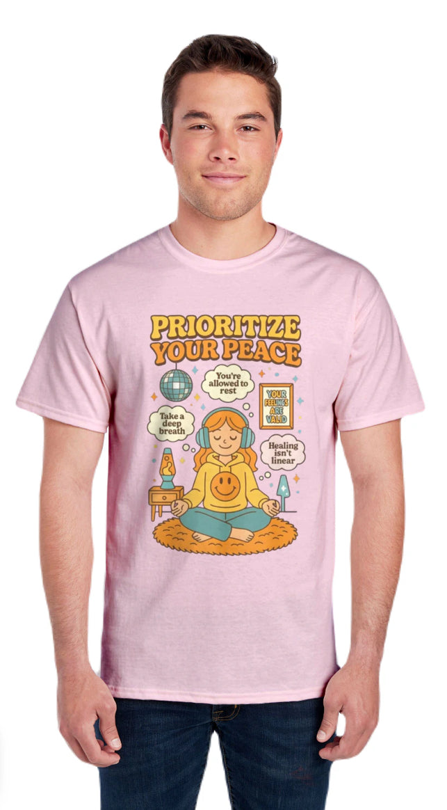 Prioritize your Peace Tee