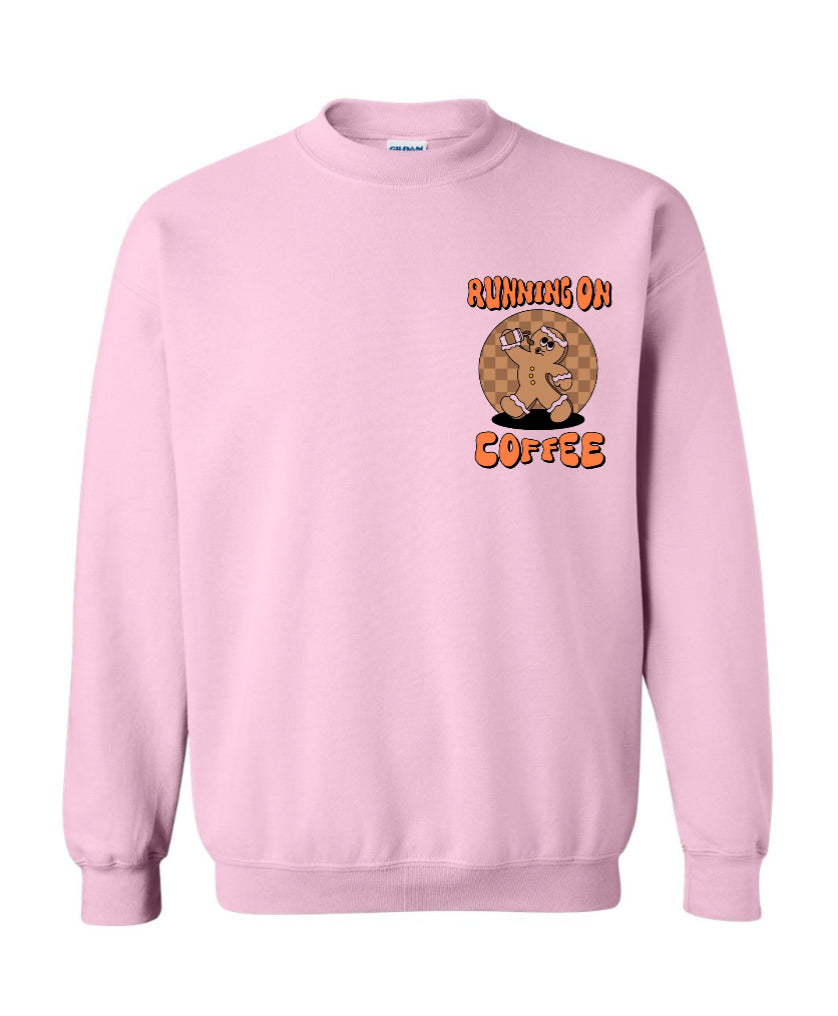 Running on Coffee Crewneck